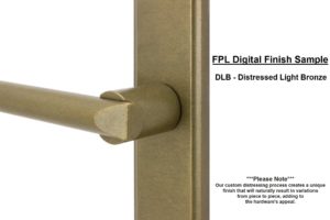 FPL Digital Finish Sample - DLB Distressed Light Bronze
