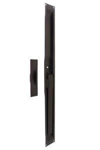 Monarch Folding Lift & Slide Handle w/Flush Pull - Ceramic Matte Black