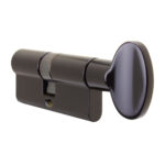Profile Cylinder Single Keyed - Ceramic Gloss Black