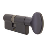 Profile Cylinder Single Keyed - Ceramic Matte Black