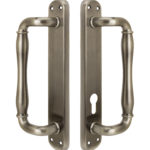 Malibu Patio Handle Set - US 15A Antique Nickel