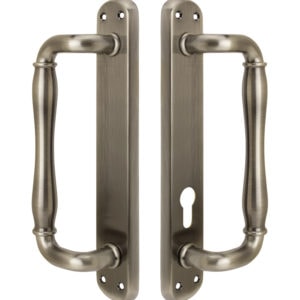 Malibu Patio Handle Set - US 15A Antique Nickel
