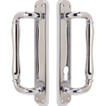 Malibu Patio Handle Set - US 26 Polished Chrome