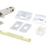 Tubular Passage Latch Kit (2-3/8") - US 26D Satin Chrome