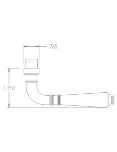 Bellagio Lever Drawing - Top