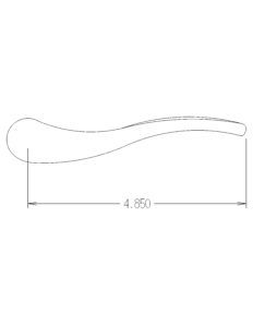 Riviera Lever Drawing - Front