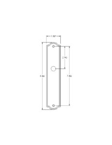 Brentwood Plate Drawing - Interior Dummy