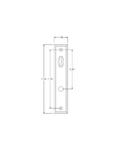 Catalina Plate Drawing - Interior Active