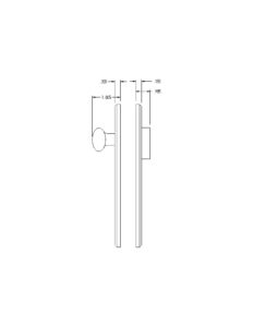 Catalina Plate Drawing - Side View Active