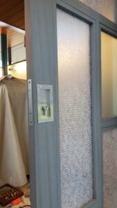 Anacapa Pocket Lock Trim w/552 Mechanism - Keyed Exterior - Satin Chrome