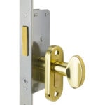 #9232 Sidelight Mortise Mechanism - US 3 Polished Brass