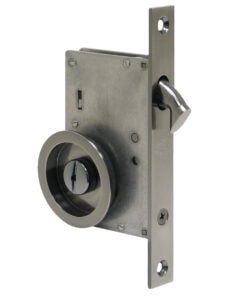 2000 Series Privacy Pocket Lock (Exterior) - US 15A Antique Nickel