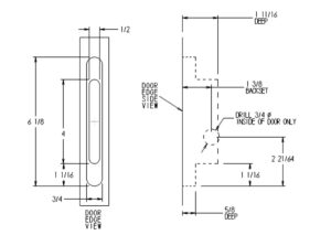 4750 Milling - 1-3/8 Backset