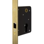 #560 Governor Mortise Mechanism - US 5 Antique Brass