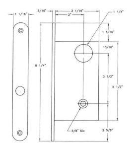 OLD California Classics Mechanism Drawing