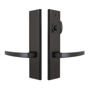 FPL Catalina Plate/Tuscany Lever Inactive Set – Black