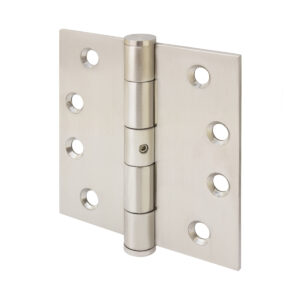 S.S. Square Corner 4x4 Door Hinge - Satin Stainless